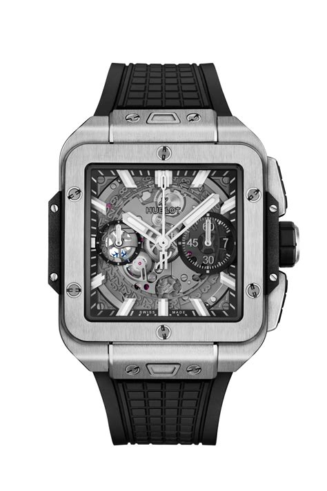 square hublot watches black.